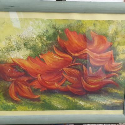 Giorgia Crudele Autunno. Tempera 1024x766