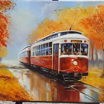 Tatiana Dzyuba Viaggio Nei Ricordi. Olio Su Tela 1024x680
