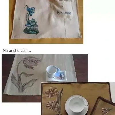 Tecniche di pittura su stoffa